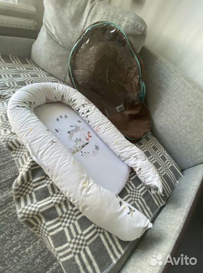 Кокон гнездышко для новорожденных sleep&play