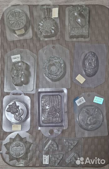 Формы для мыла пластиковые