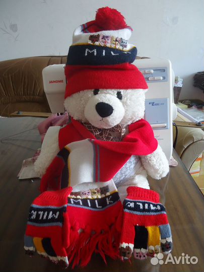 Шапка-шарф-перчатки дет