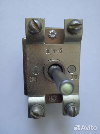 Тумблера, переключатели СССР