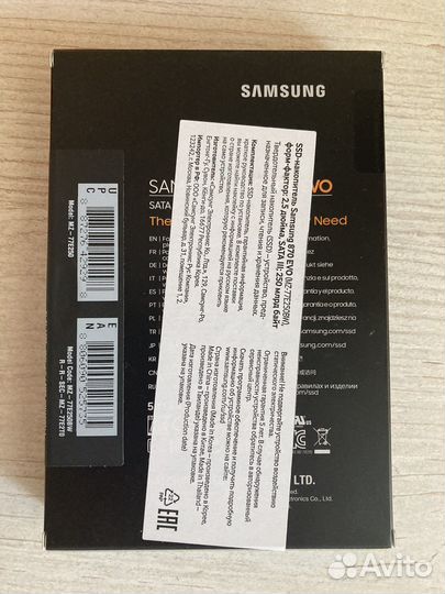 Ssd диск samsung