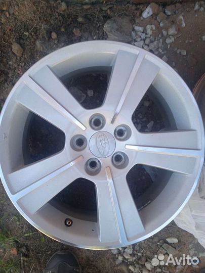 Литые диски р16 subaru 2 шт