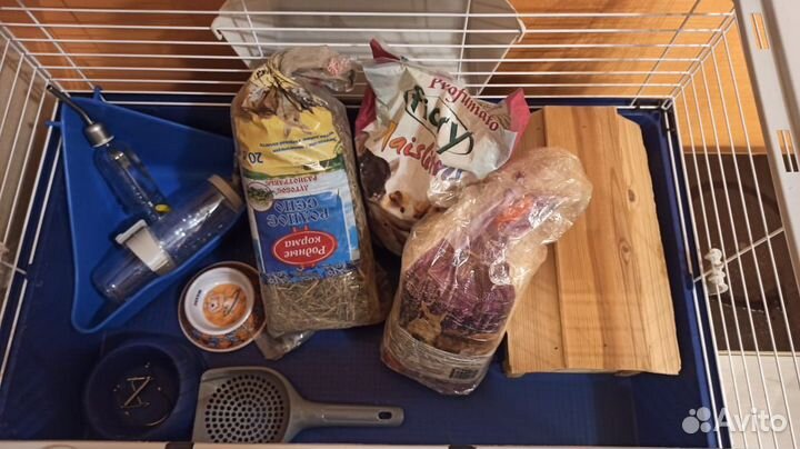 Клетка для морских свинок, кроликов, грызунов