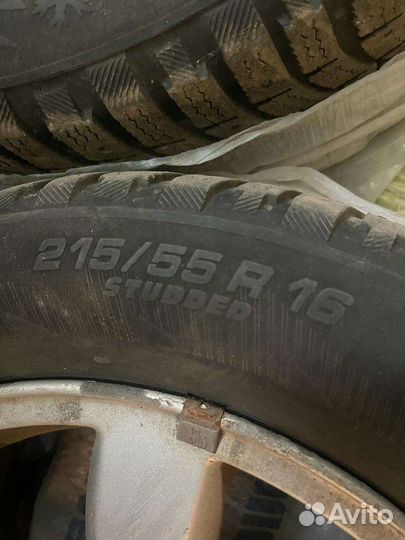 Зимние колеса volvo r16 оригинал