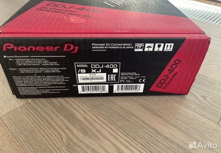 Dj пульт Pioneer DDJ-400