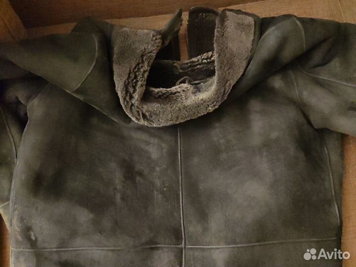 Дубленка натуральная мужская XL