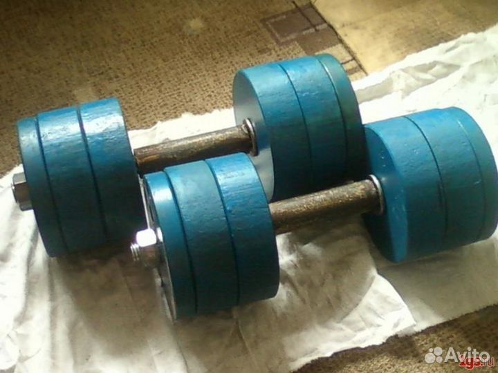Гантели Разборные(дисковые) вес 50;25,10 кг