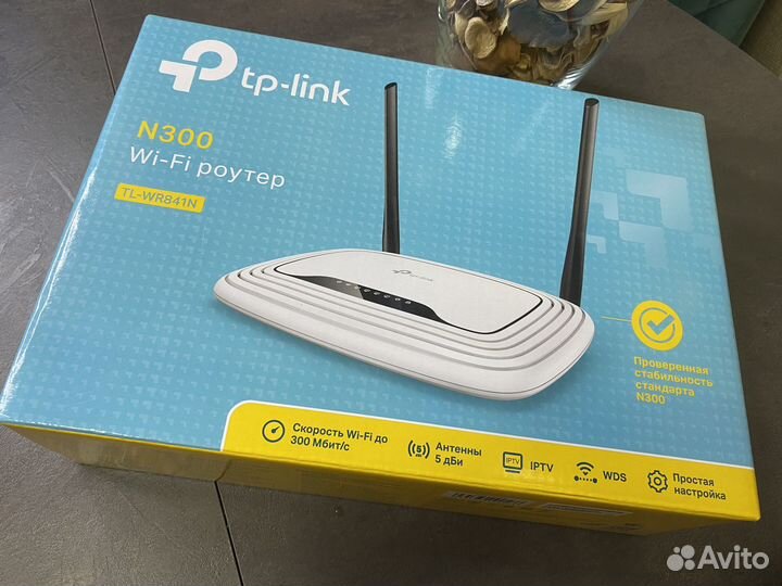 Wifi роутер TP-link n300