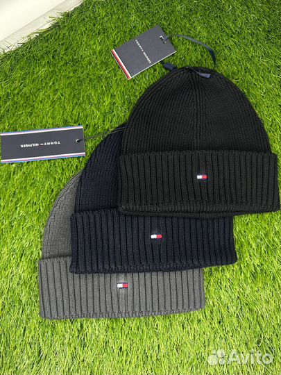 Шапка мужская tommy hilfiger