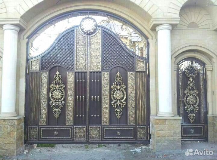 Кованые ворота