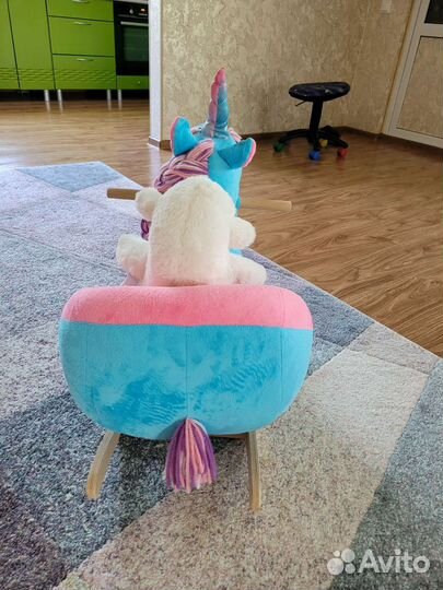 Детская лошадка качалка