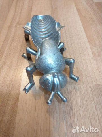 Пепельница насекомое алюминий