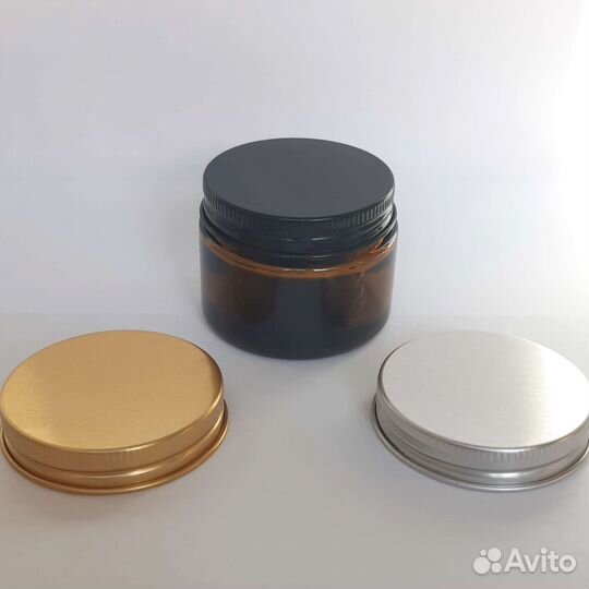 Янтарные баночки 50 мл