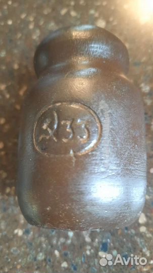 Гиря керамическая антикварная