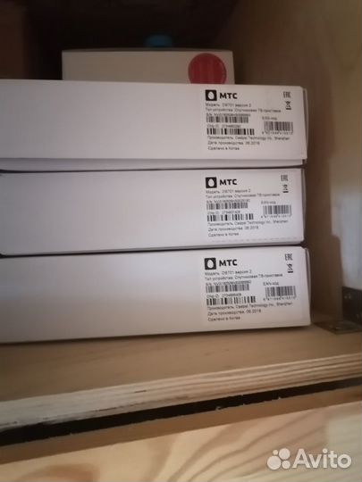 Спутниковая антенна МТС и 3 рессивера к ней