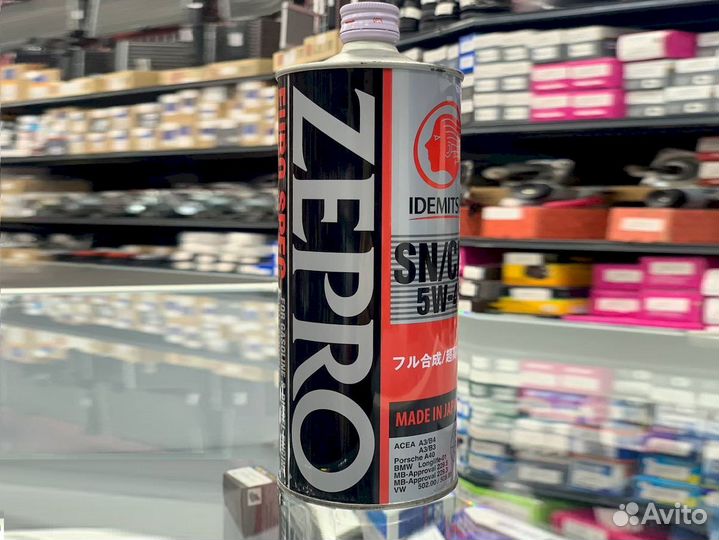Масло моторное idemitsu zepro euro spec 5W-40 1 л