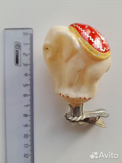 Елочные игрушки СССР на прищепке редкие