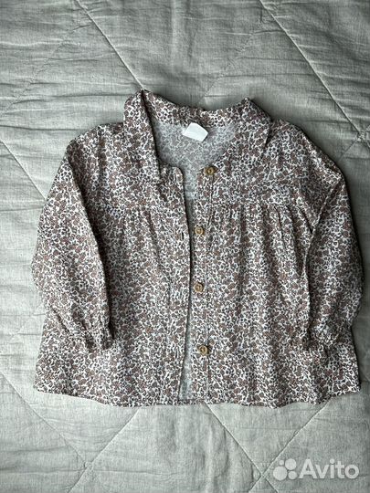 Рубашка для девочки hm размер 74