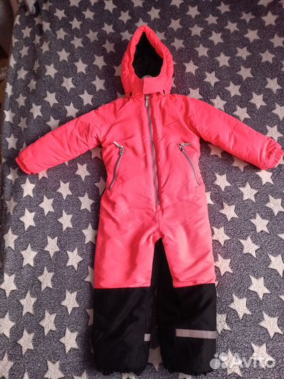 Зимний комбинезон для девочки 116