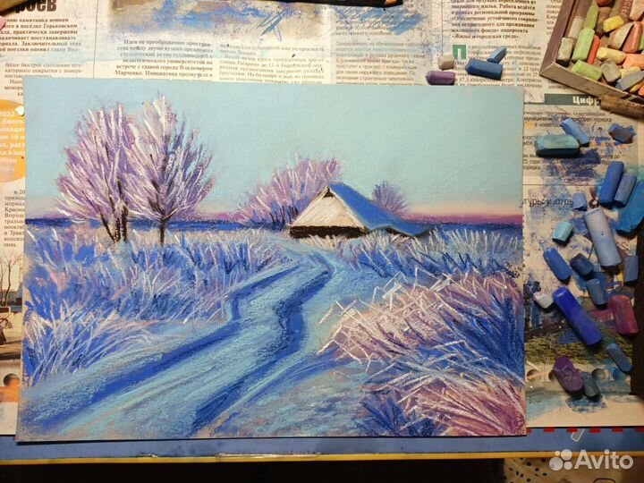 Картина (пастель, акварель)