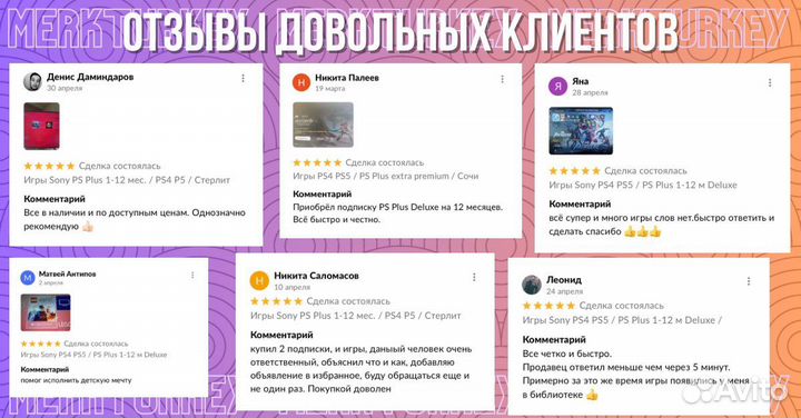 Игры на PS4, PS5 / Подписка PS plus Extra