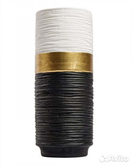 Ваза Золотая лента керамика