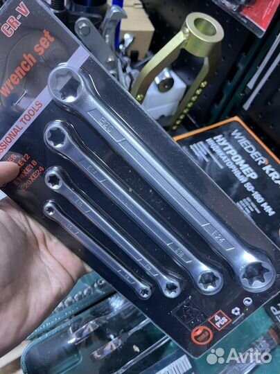 Набор ключей накидных Torx e6-24