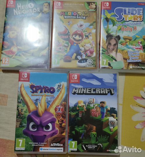 Игры для nintendo switch катриджи