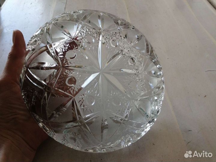 Хрустальная пепельница