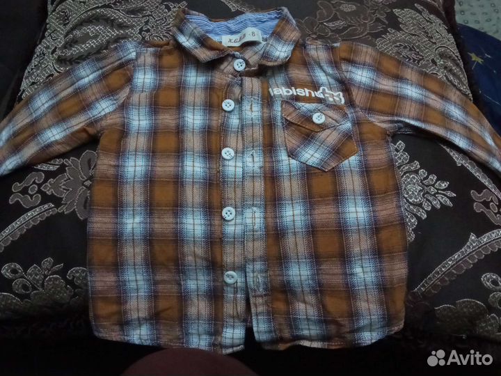 Рубашка детская для мальчиков