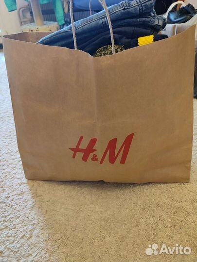 Большой пакет детских вещей