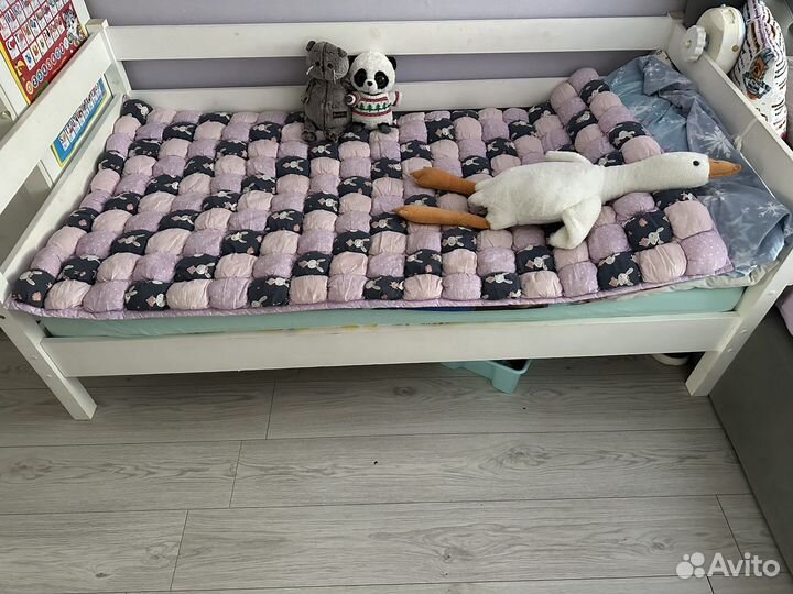 Детская кровать 90 180 с матрасом