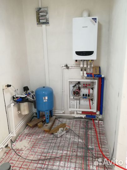 Монтаж отопления, водоснабжения, канализации