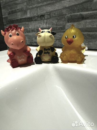 Резиновые игрушки для ванной