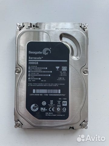 Hdd seagate barracuda 3,5 2 тб - донор купить в Москве | Электроника ...