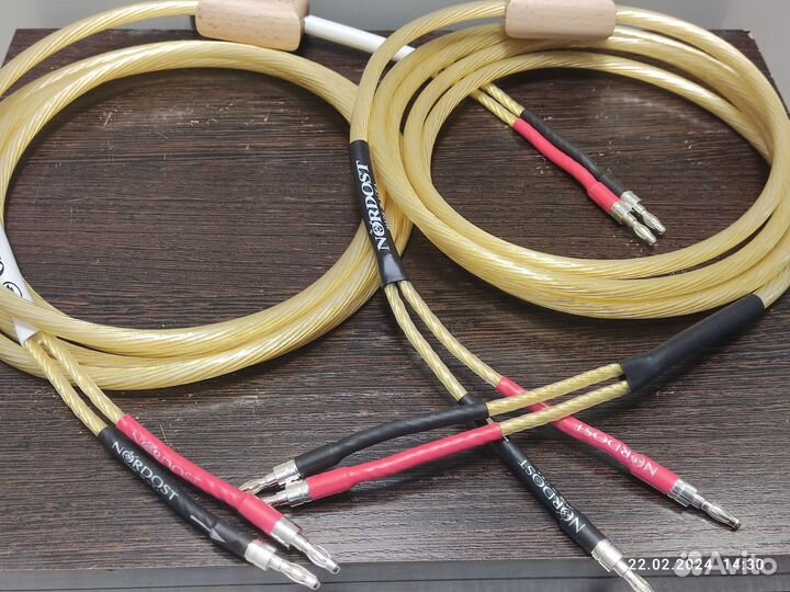Акустический кабель Nordost odin 2 gold 2*3м