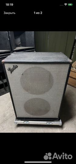 Басовый кабинет fender