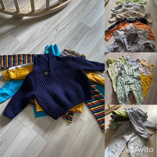 Огромный пакет вещей для новорожденного