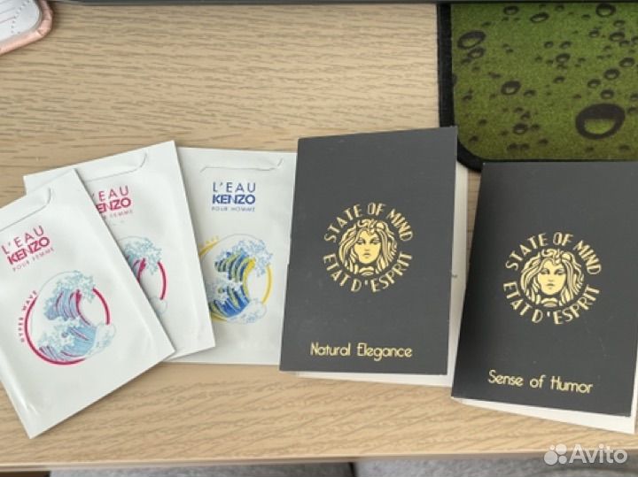 Пробники духов Versace, Kenzo