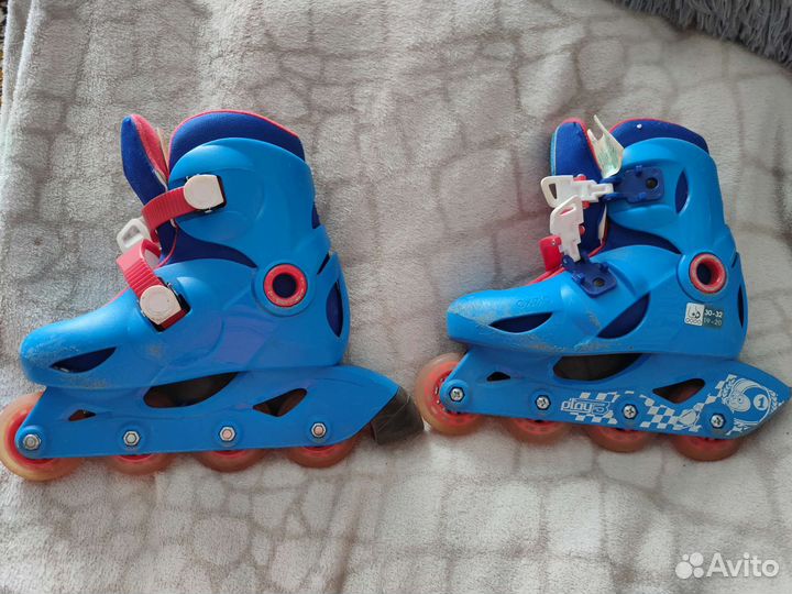 Роликовые коньки детские раздвижные