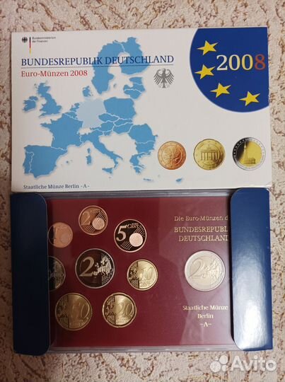 Набор евро Германии 2008 года