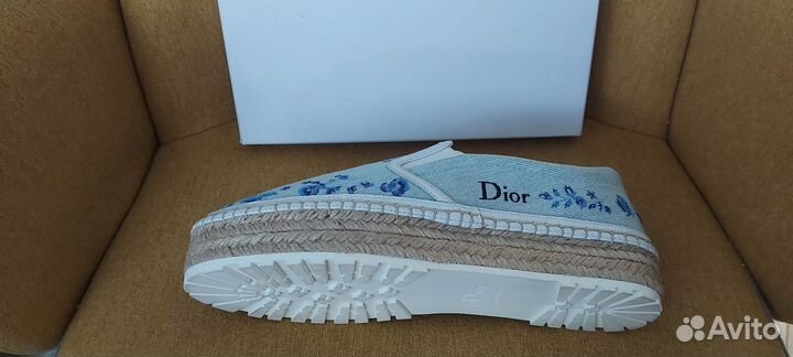 Эспадрильи женские Dior Диор новые оригинал