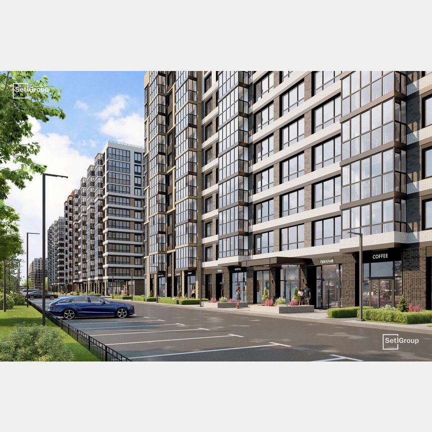 1-к. квартира, 32,7 м², 9/9 эт.
