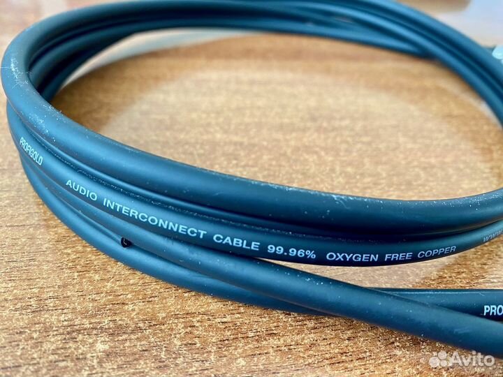 Кабель межблочный Profigold cable 2RCA-2RCA 1метр