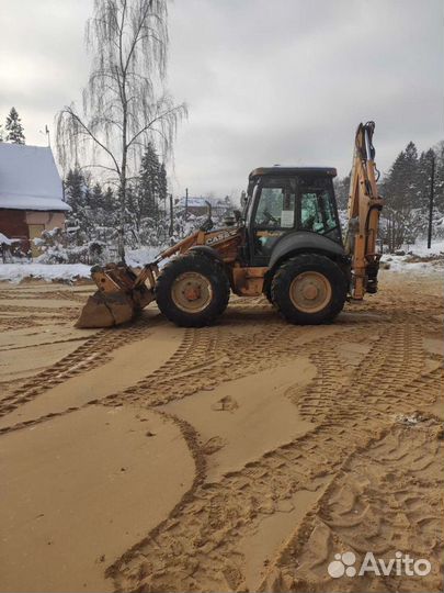 Аренда экскаватора-погрузчика с машинистом