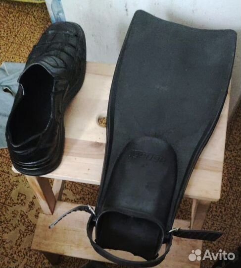 Ласты для плавания 28 см по стельке