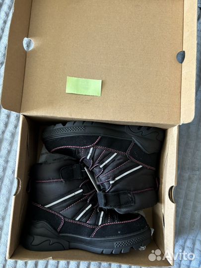 Ботинки зимние 29 размер на девочку новые
