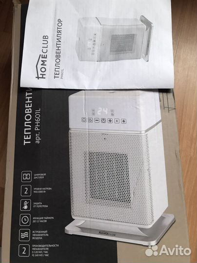Керамический тепловентилятор и увлажнитель PH601L