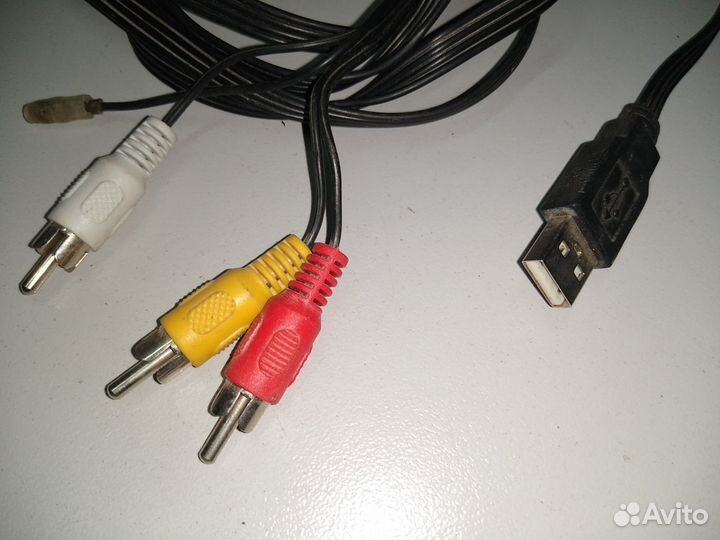 Кабель usb - rca