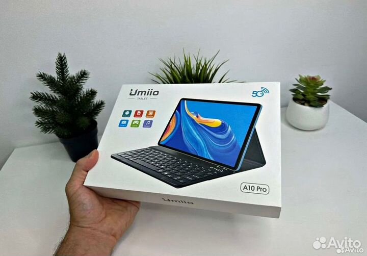 Новый Планшет Umiio+клавиатура+стилус+стекло+чехол